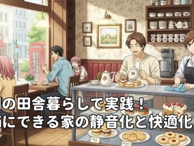 英国の田舎暮らしで実践！安価にできる家の静音化と快適化の工夫