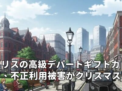 イギリスの高級デパートギフトカード、不正利用被害がクリスマスに多発中