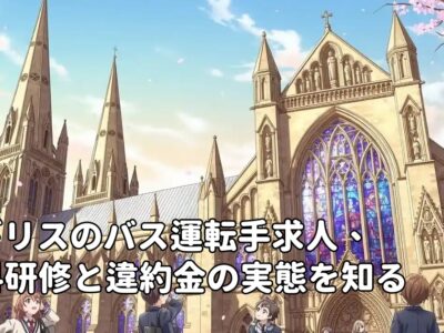 イギリスのバス運転手求人、無料研修と違約金の実態を知る