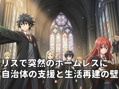 イギリスで突然のホームレスに。地方自治体の支援と生活再建の壁