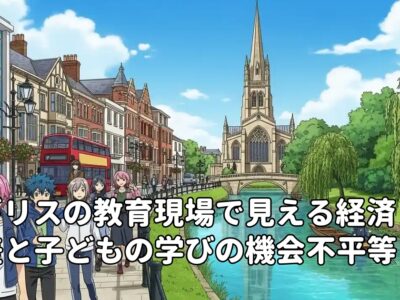 イギリスの教育現場で見える経済格差と子どもの学びの機会不平等