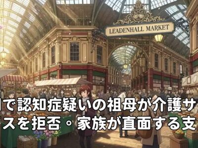 英国で認知症疑いの祖母が介護サービスを拒否。家族が直面する支援の壁と介護負担