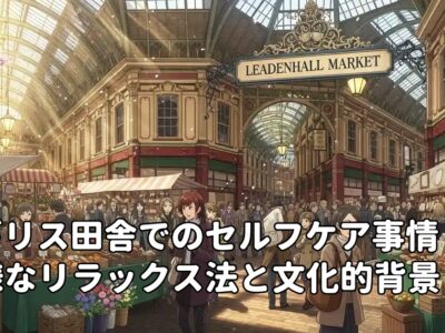 イギリス田舎でのセルフケア事情：多様なリラックス法と文化的背景