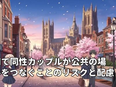 英国で同性カップルが公共の場で手をつなぐことのリスクと配慮