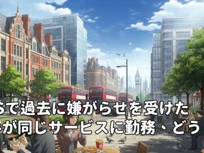 NHSで過去に嫌がらせを受けた相手が同じサービスに勤務、どうすれば？