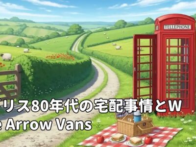 イギリス80年代の宅配事情とWhite Arrow Vansの思い出