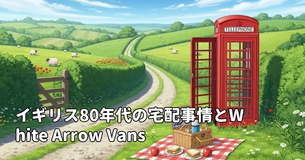 イギリス80年代の宅配事情とWhite Arrow Vansの思い出