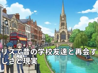 イギリスで昔の学校友達と再会する難しさと現実