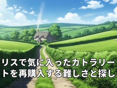 イギリスで気に入ったカトラリーセットを再購入する難しさと探し方