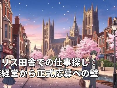イギリス田舎での仕事探し：家族経営から正式応募への壁