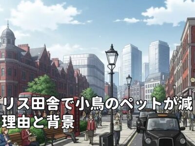 イギリス田舎で小鳥のペットが減った理由と背景