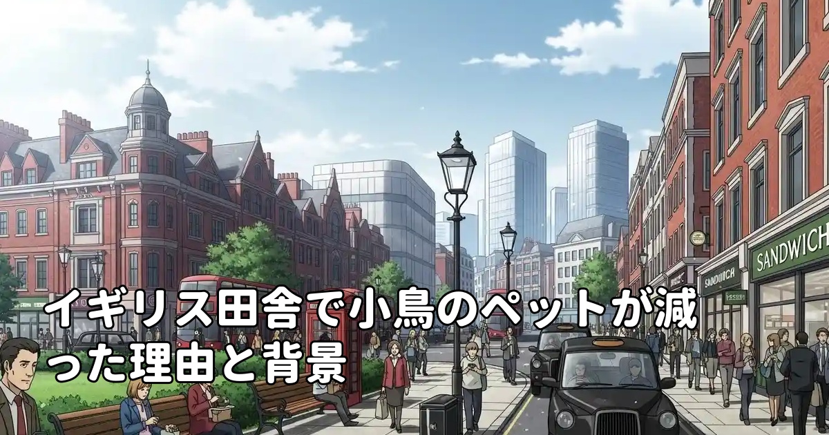 イギリス田舎で小鳥のペットが減った理由と背景