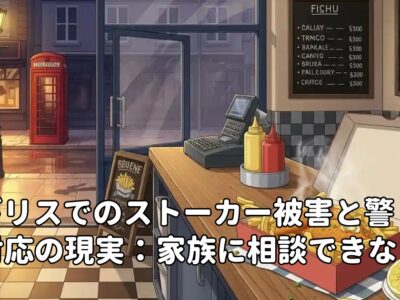 イギリスでのストーカー被害と警察対応の現実：家族に相談できない若者の苦悩