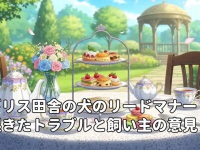 イギリス田舎の犬のリードマナーで起きたトラブルと飼い主の意見対立
