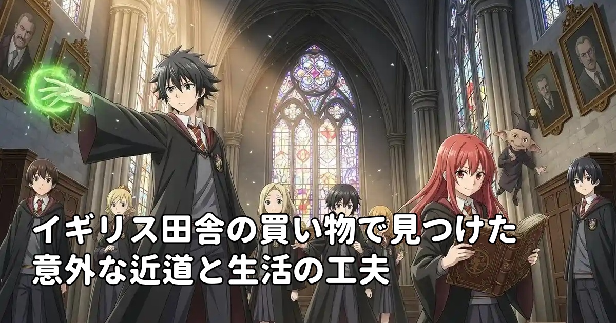 イギリス田舎の買い物で見つけた意外な近道と生活の工夫
