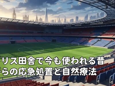 イギリス田舎で今も使われる昔ながらの応急処置と自然療法