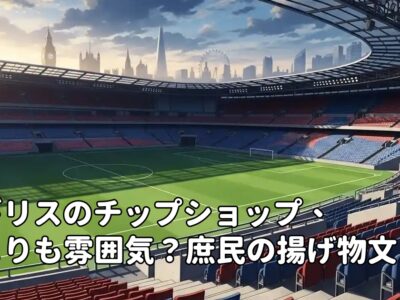 イギリスのチップショップ、味よりも雰囲気？庶民の揚げ物文化を考える