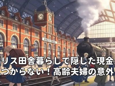 イギリス田舎暮らしで隠した現金が見つからない！高齢夫婦の意外な日常トラブル