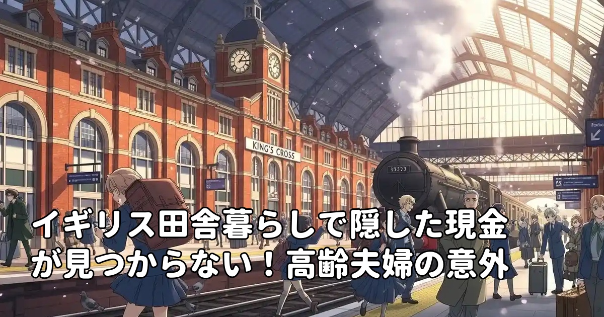 イギリス田舎暮らしで隠した現金が見つからない！高齢夫婦の意外な日常トラブル