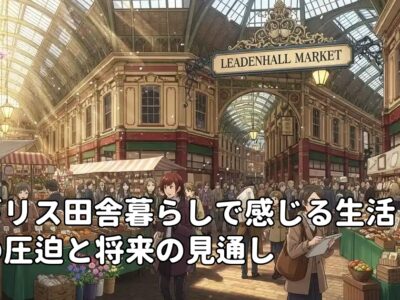 イギリス田舎暮らしで感じる生活費の圧迫と将来の見通し