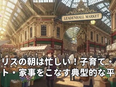 イギリスの朝は忙しい！子育て・ペット・家事をこなす典型的な平日ルーティン