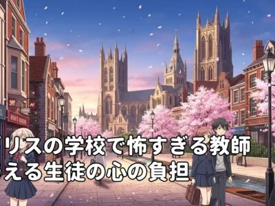 イギリスの学校で怖すぎる教師が与える生徒の心の負担