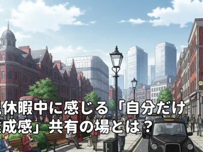 育児休暇中に感じる「自分だけの達成感」共有の場とは？