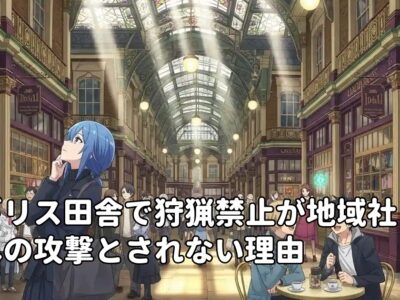 イギリス田舎で狩猟禁止が地域社会への攻撃とされない理由