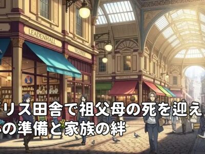 イギリス田舎で祖父母の死を迎える心の準備と家族の絆