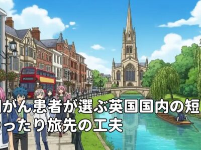 末期がん患者が選ぶ英国国内の短期ゆったり旅先の工夫