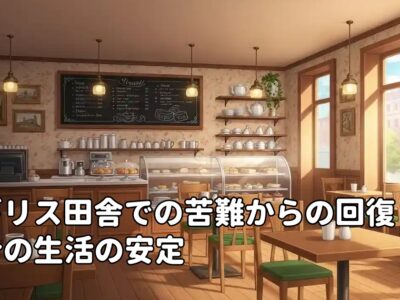 イギリス田舎での苦難からの回復と今の生活の安定