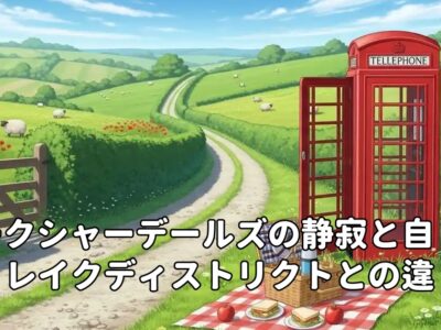 ヨークシャーデールズの静寂と自然、レイクディストリクトとの違いから見る英国田舎生活