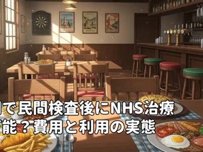 英国で民間検査後にNHS治療は可能？費用と利用の実態
