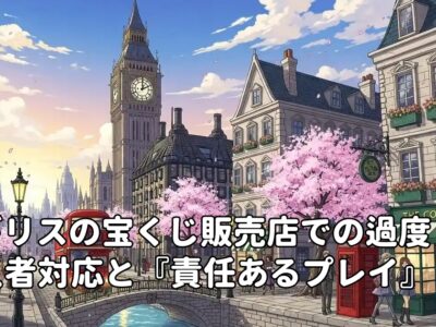 イギリスの宝くじ販売店での過度購入者対応と『責任あるプレイ』の実情