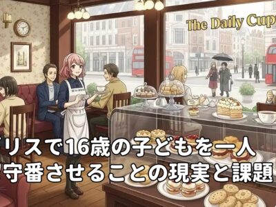 イギリスで16歳の子どもを一人で留守番させることの現実と課題