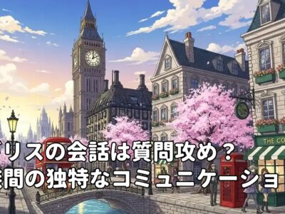 イギリスの会話は質問攻め？家族間の独特なコミュニケーション文化