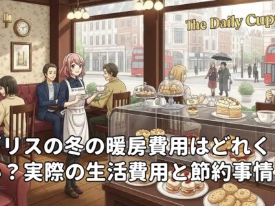 イギリスの冬の暖房費用はどれくらい？実際の生活費用と節約事情