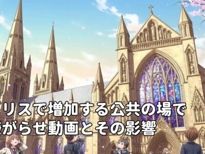 イギリスで増加する公共の場での嫌がらせ動画とその影響