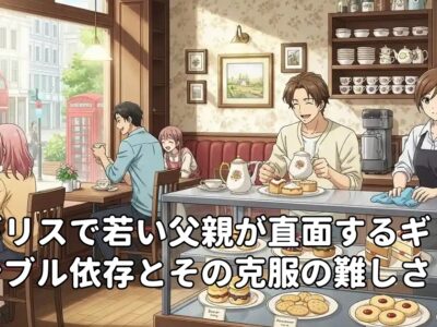 イギリスで若い父親が直面するギャンブル依存とその克服の難しさ