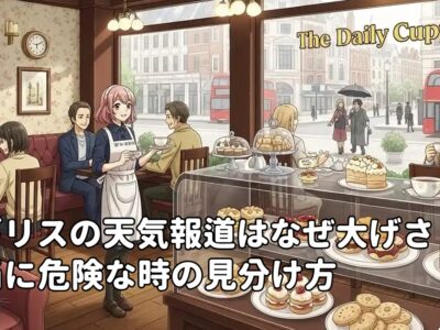 イギリスの天気報道はなぜ大げさ？本当に危険な時の見分け方