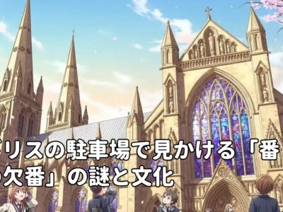 イギリスの駐車場で見かける「番号の欠番」の謎と文化