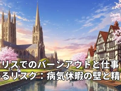 イギリスでのバーンアウトと仕事辞めるリスク：病気休暇の壁と精神的負担
