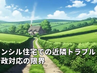 カウンシル住宅での近隣トラブルと行政対応の限界