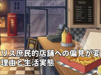 イギリス庶民的店舗への偏見が変わる理由と生活実態