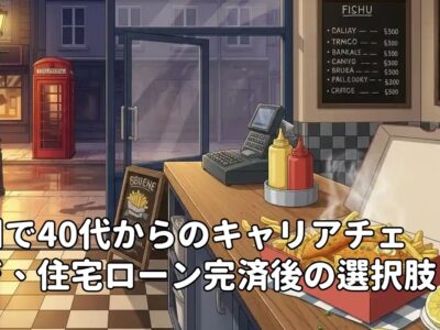 英国で40代からのキャリアチェンジ、住宅ローン完済後の選択肢とは？