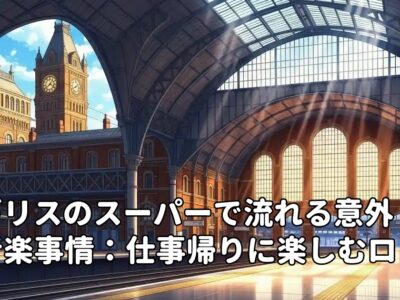 イギリスのスーパーで流れる意外な音楽事情：仕事帰りに楽しむロック名曲たち