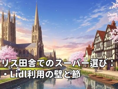 イギリス田舎でのスーパー選び：Aldi・Lidl利用の壁と節約術