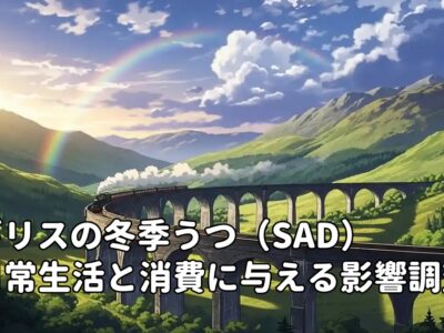 イギリスの冬季うつ（SAD）が日常生活と消費に与える影響調査