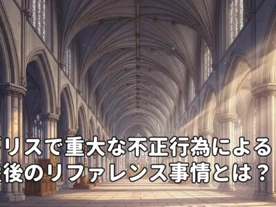 イギリスで重大な不正行為による解雇後のリファレンス事情とは？