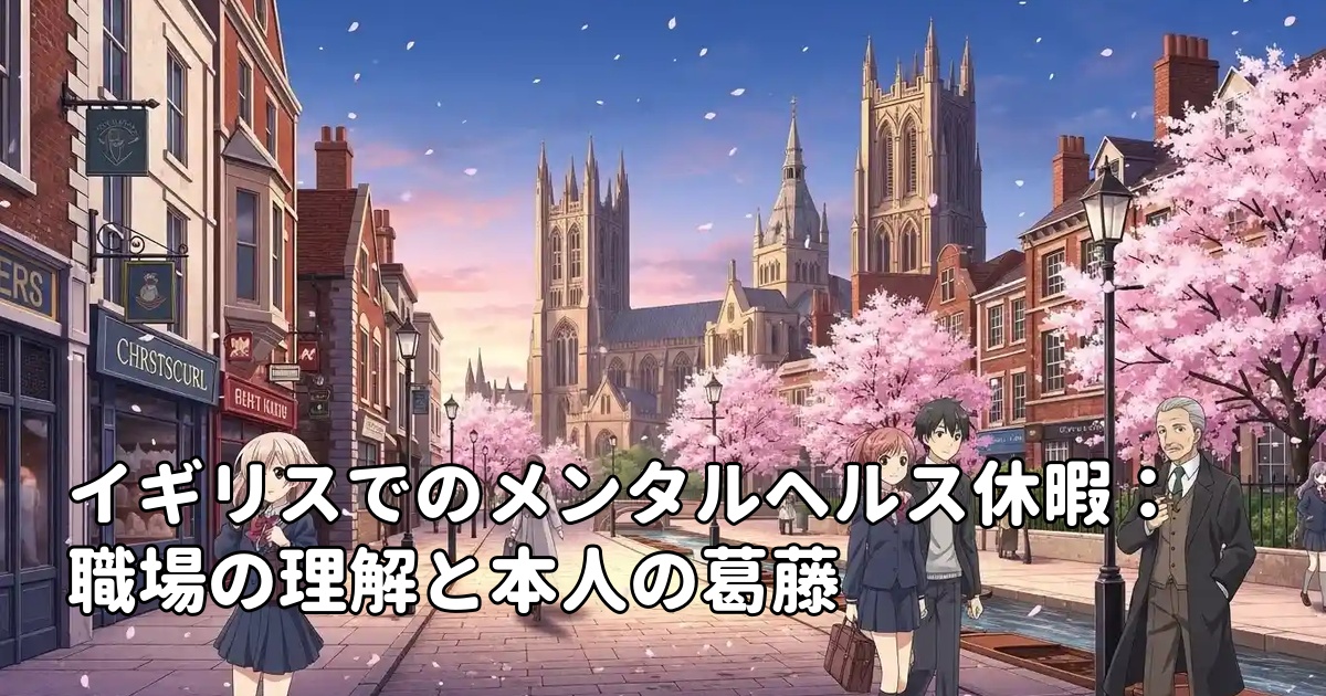 イギリスでのメンタルヘルス休暇：職場の理解と本人の葛藤